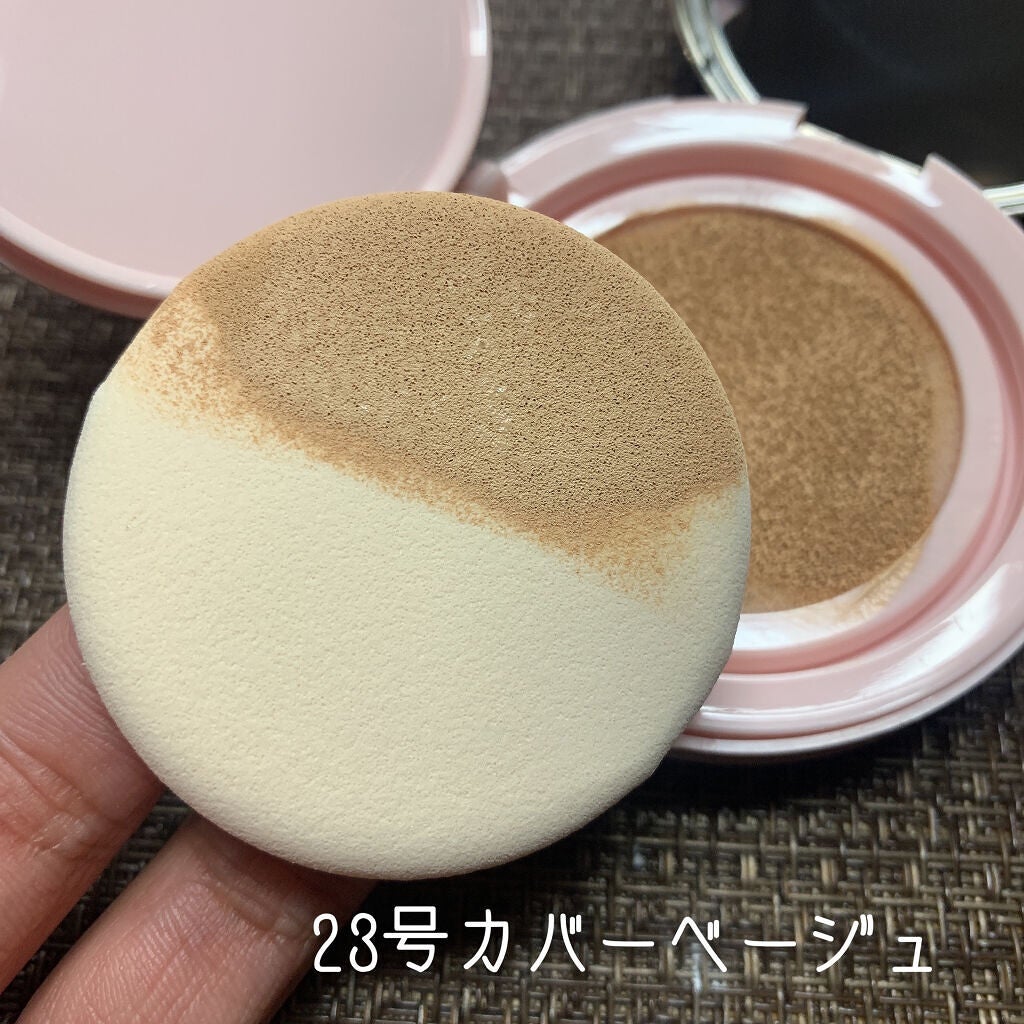 リアルスキンフィットクッション/ShionLe/クッションファンデーションを使ったクチコミ(4枚目)