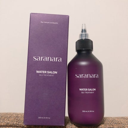 ウォーターサロン シルク トリートメント/SARANARA/洗い流すヘアトリートメントを使ったクチコミ(1枚目)