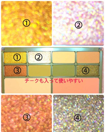 インク フィッティング カラー パレット/PERIPERA/アイシャドウパレットを使ったクチコミ(2枚目)