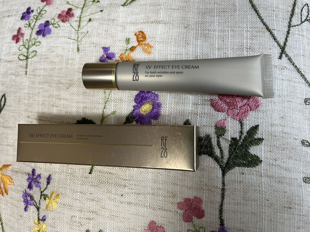 Wエフェクト アイクリーム /RF28/アイケア・アイクリームを使ったクチコミ（1枚目）