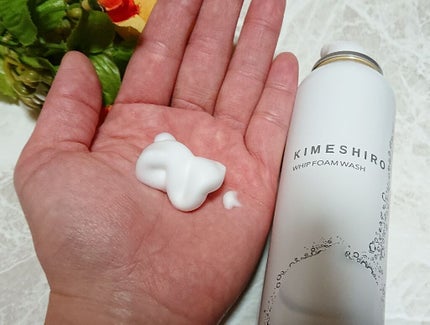 ホイップフォーム ウォッシュ/KIMESHIRO/泡洗顔を使ったクチコミ(4枚目)