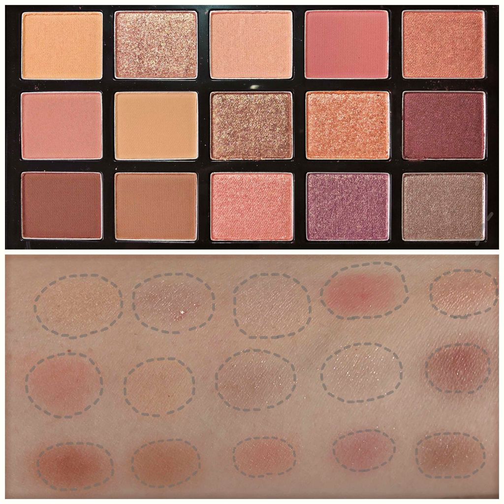 プレイカラーアイパレット ランジェリーバックステージ/ETUDE/アイシャドウパレットを使ったクチコミ(2枚目)