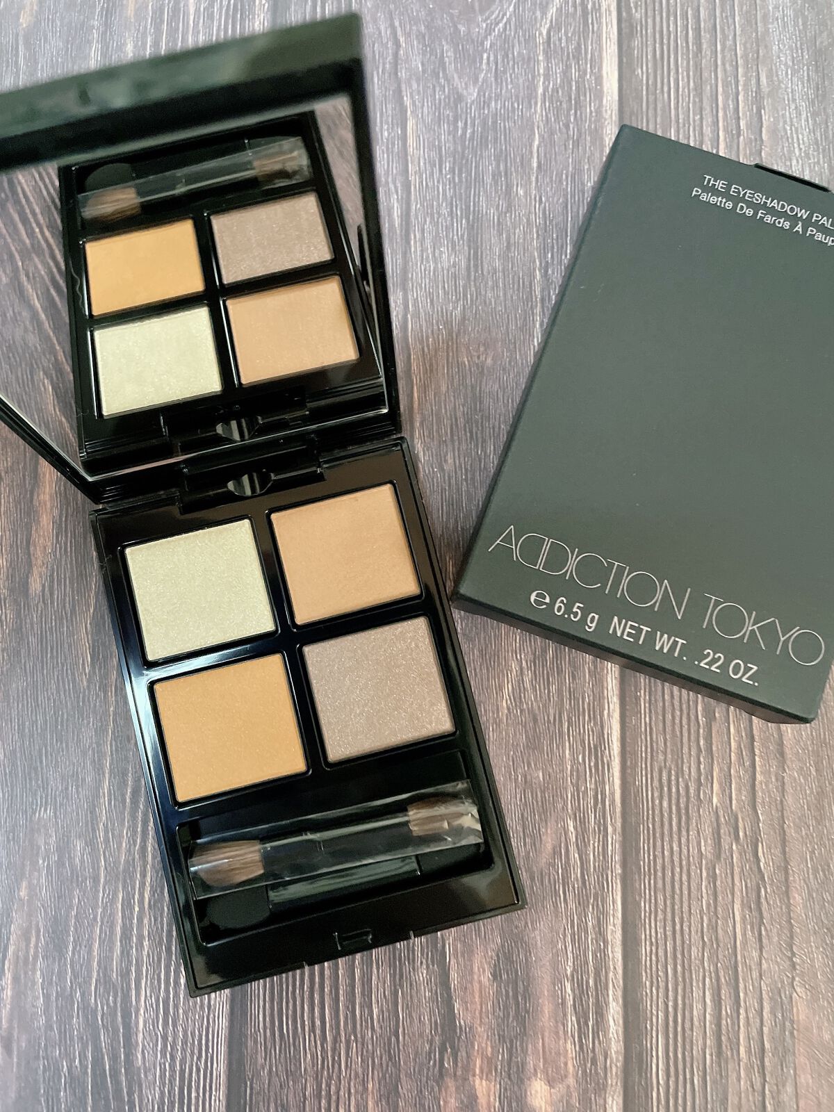 アディクション　ザ アイシャドウ パレット 010 Chic Mustard/ADDICTION/アイシャドウパレットを使ったクチコミ（1枚目）