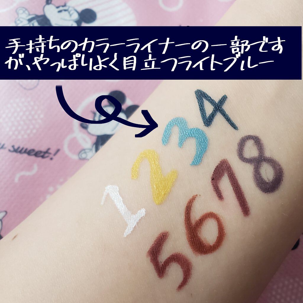 EYE OPENING LINER/UZU BY FLOWFUSHI/リキッドアイライナーを使ったクチコミ（2枚目）