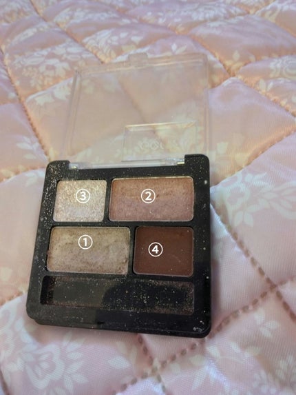 リラクシーアイシャドウ/GENE TOKYO/アイシャドウパレットを使ったクチコミ(2枚目)