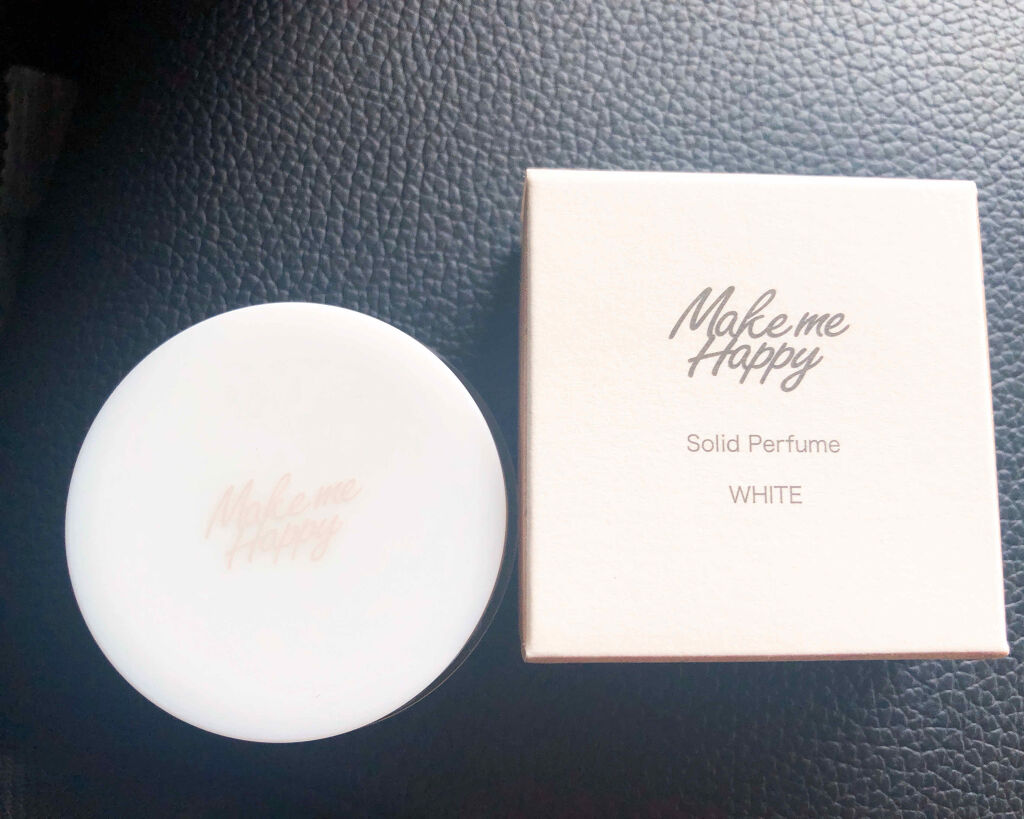 メイクミーハッピー ソリッドパフューム WHITE/キャンメイク/練り香水を使ったクチコミ（1枚目）