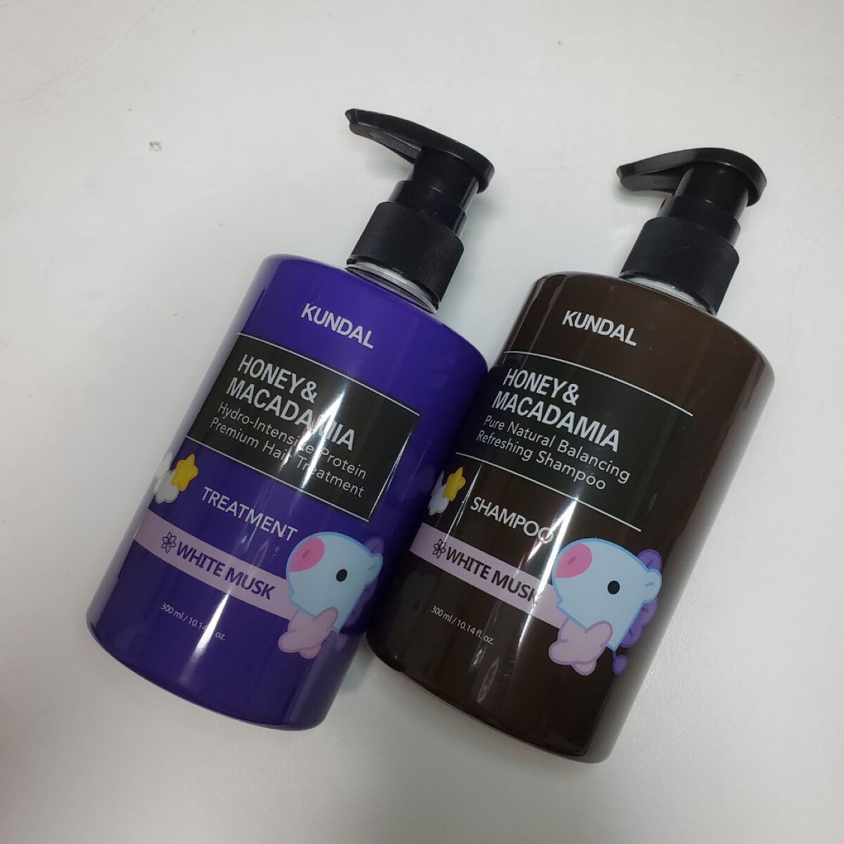 ハニー&マカデミアシャンプー／トリートメント  ホワイトムスク White musk/KUNDAL/シャンプー・コンディショナーを使ったクチコミ（1枚目）