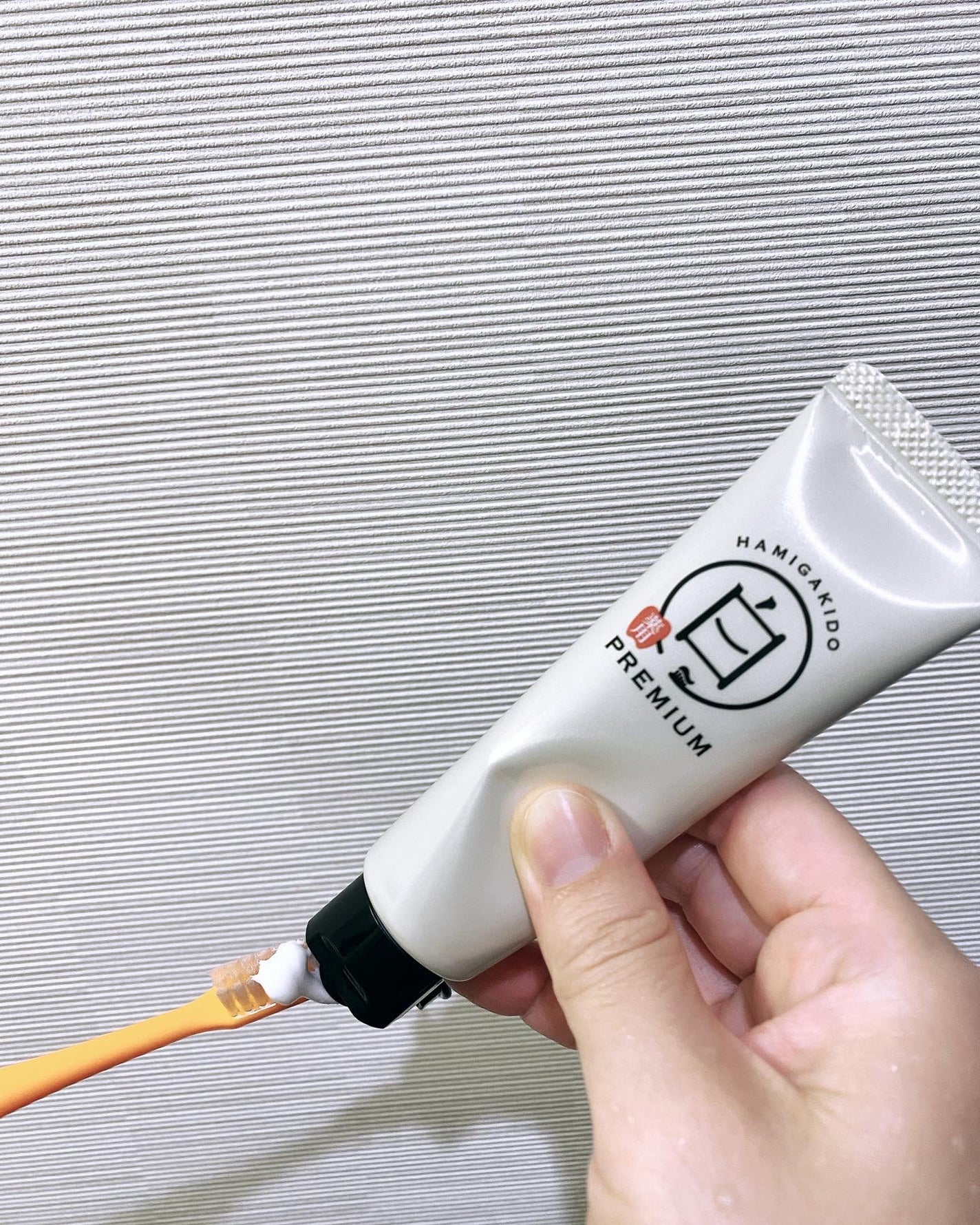 歯磨き堂 薬用ホワイトニングペースト プレミアム/歯磨き堂/歯磨き粉を使ったクチコミ(2枚目)