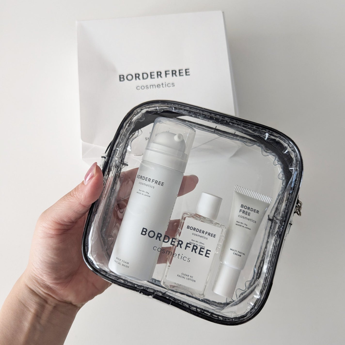 ミニサイズスキンケアセット/BORDER FREE cosmetics/トライアルキットを使ったクチコミ(5枚目)