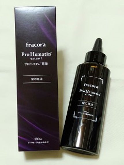 プロヘマチン原液/fracora/洗い流すヘアトリートメントを使ったクチコミ(1枚目)