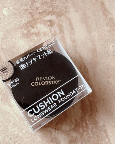 カラーステイ クッション ロングウェア ファンデーション/REVLON/クッションファンデーションを使ったクチコミ（1枚目）