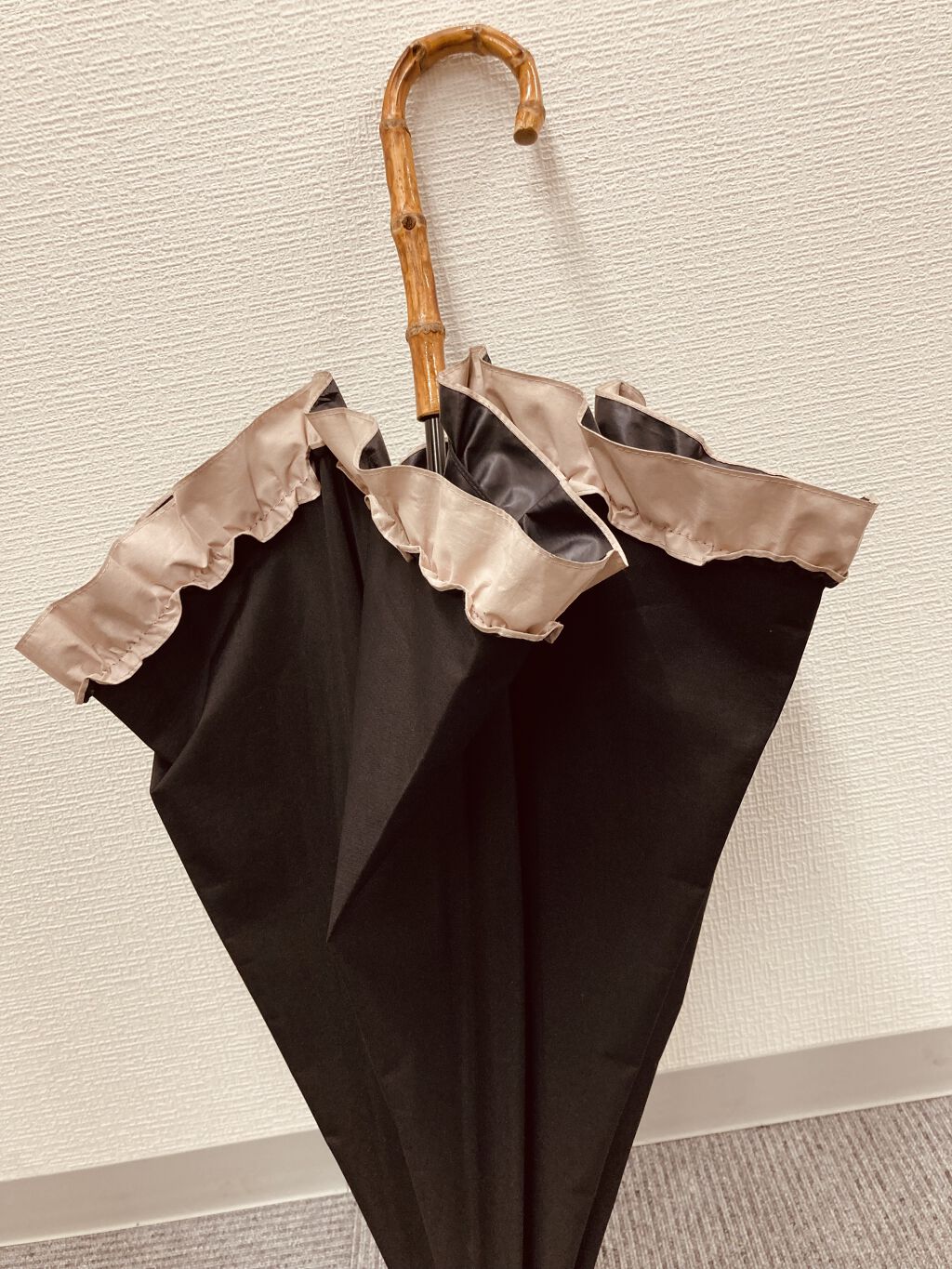 100%完全遮光 日傘/Rose Blanc/日傘を使ったクチコミ（1枚目）