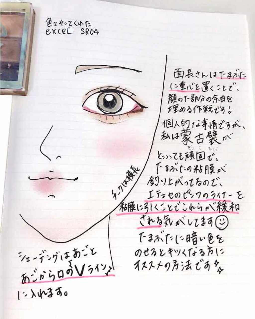 エテュセペンシルアイグリッター/ettusais/ペンシルアイライナーを使ったクチコミ（3枚目）