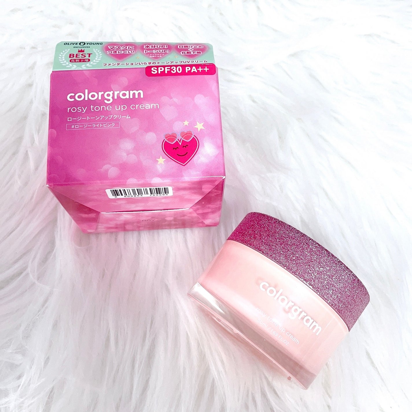 ロージー トーンアップクリーム /Colorgram/化粧下地を使ったクチコミ(4枚目)