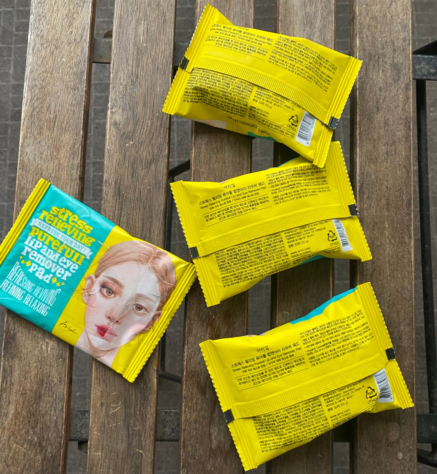 ザ パーフェクト リップ&アイ リムーバーパッド/Ariul/クレンジングシートを使ったクチコミ(2枚目)