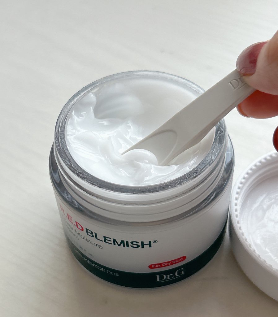 レッドブレミッシュ クリアモイスチャークリーム/Dr.G/フェイスクリームを使ったクチコミ（2枚目）