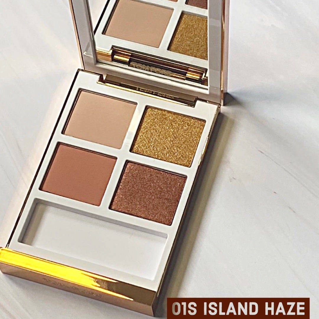 ソレイユ ドゥ フ アイ カラー クォード/TOM FORD BEAUTY/アイシャドウパレットを使ったクチコミ(2枚目)