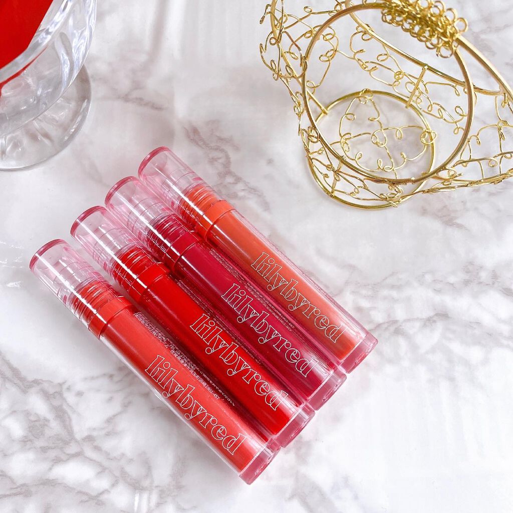 Glassy Layer Fixing Tint/lilybyred/口紅を使ったクチコミ(1枚目)