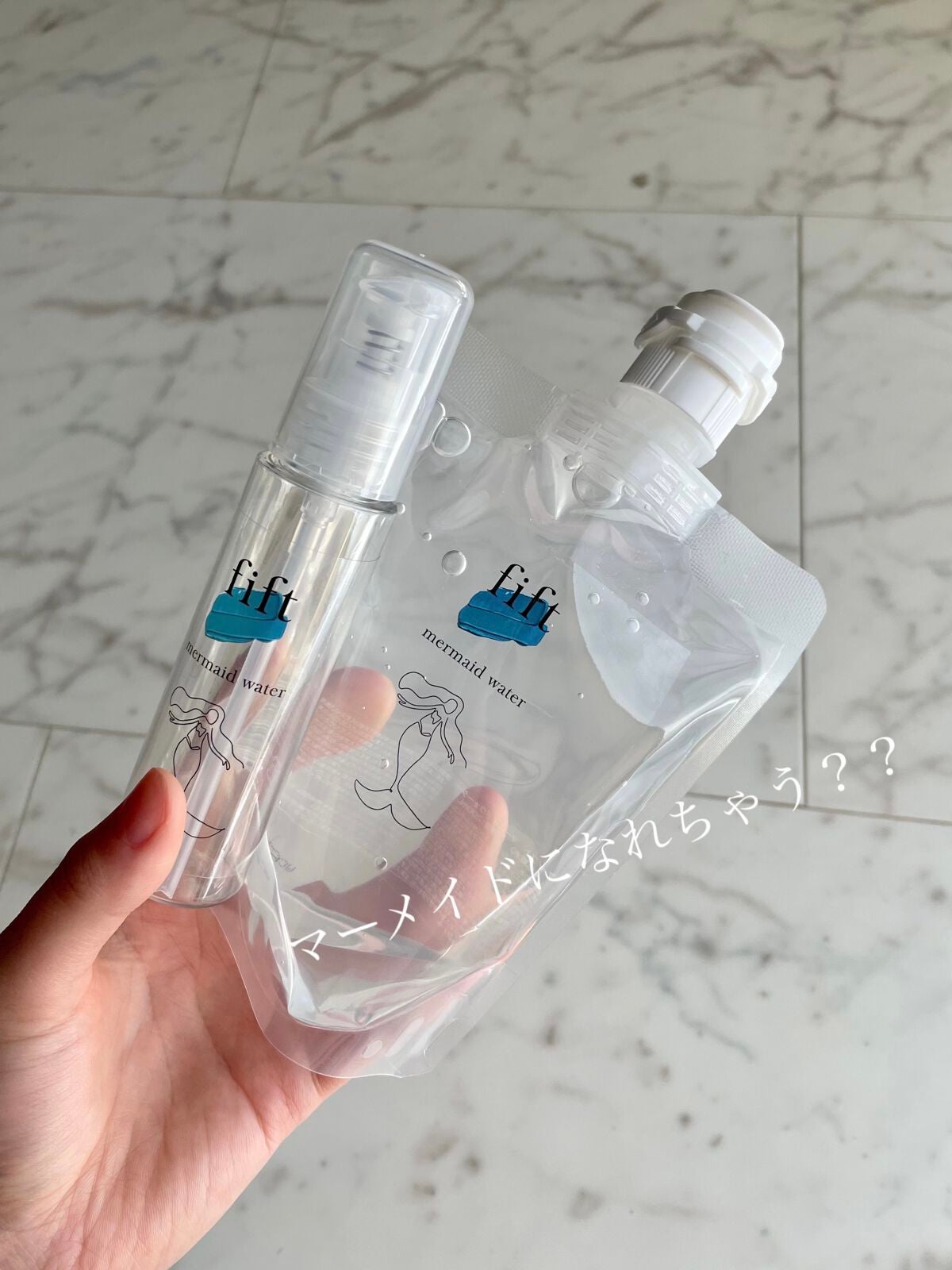 フィフト マーメイドウォーター/fift/化粧水を使ったクチコミ(1枚目)