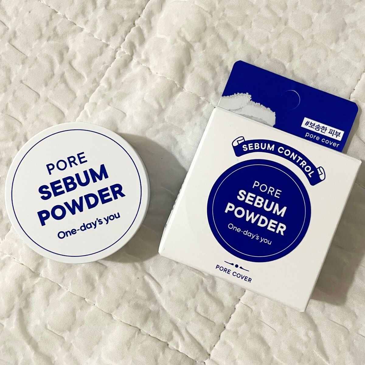 ポアセバムパウダー/One-day's you/ルースパウダーを使ったクチコミ(1枚目)