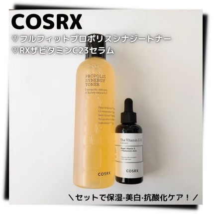 フルフィットプロポリスシナジートナー/COSRX/化粧水を使ったクチコミ(1枚目)