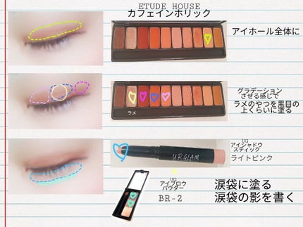 プレイカラー アイシャドウ/ETUDE/アイシャドウパレットを使ったクチコミ(2枚目)