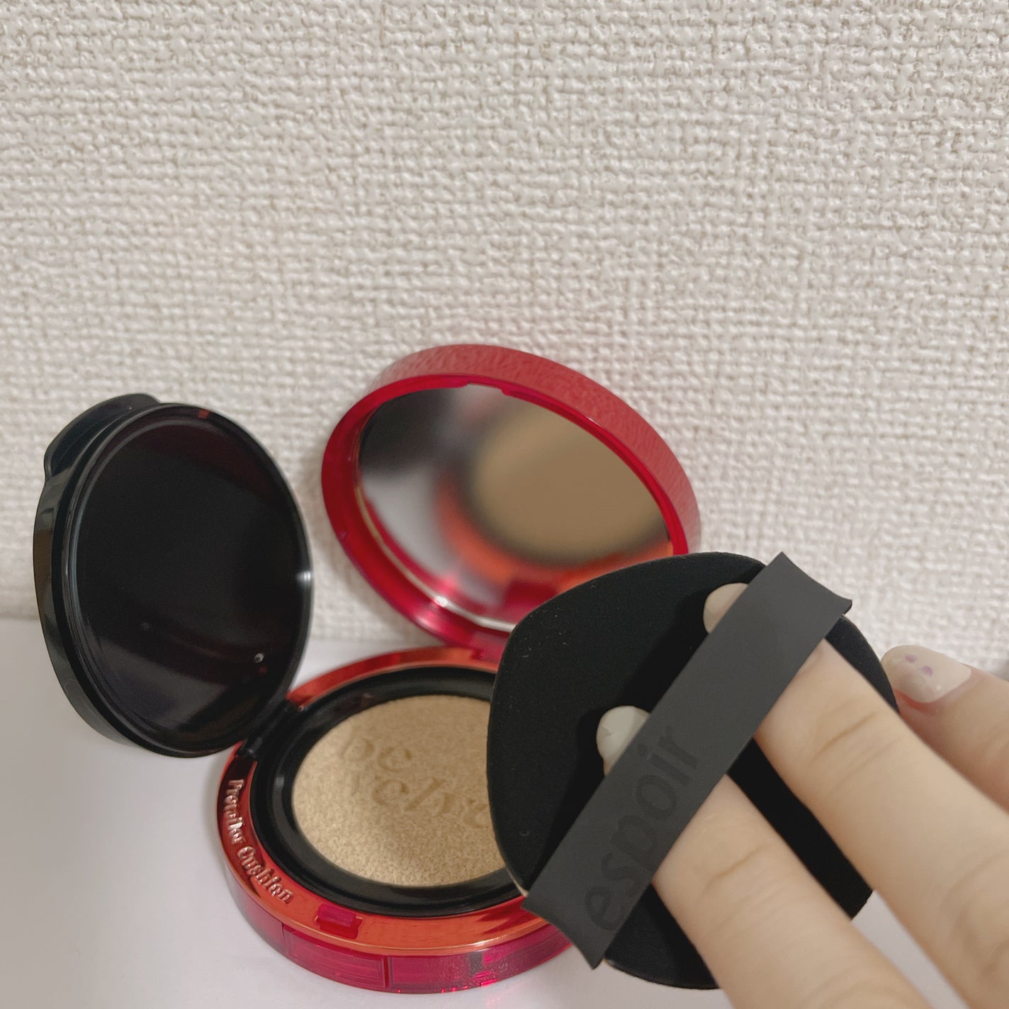 プロテーラービーベルベットカバークッション/espoir/クッションファンデーションを使ったクチコミ(5枚目)