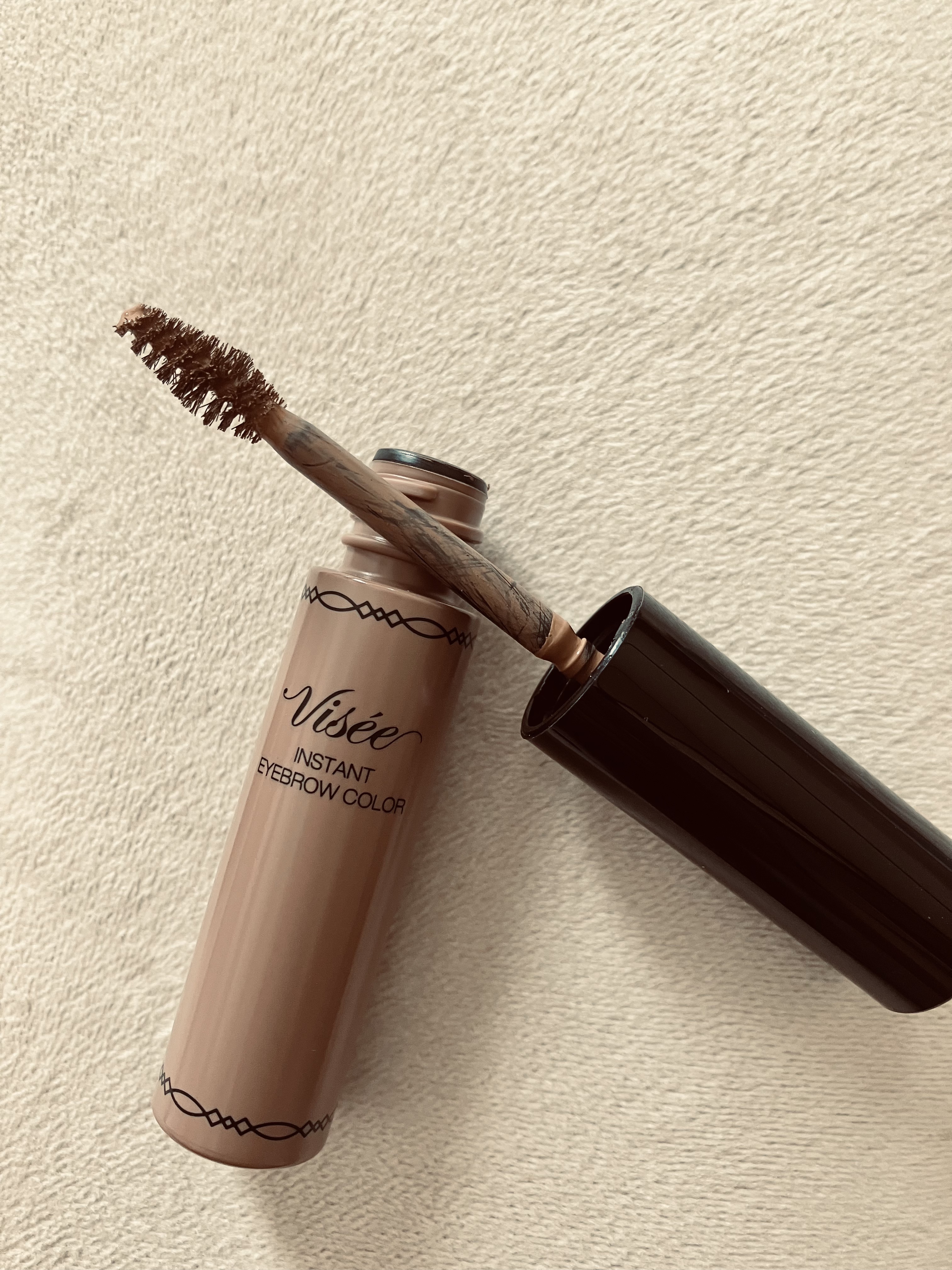 ヴィセ リシェ インスタント アイブロウ カラー BR-4 ナチュラルブラウン/Visée/眉マスカラを使ったクチコミ（2枚目）
