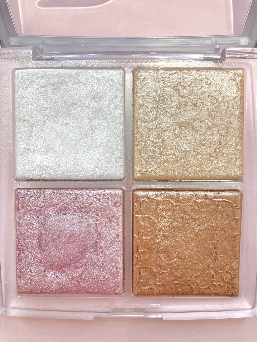 ディオール バックステージ フェイス グロウ パレット/Dior/ハイライトを使ったクチコミ（2枚目）