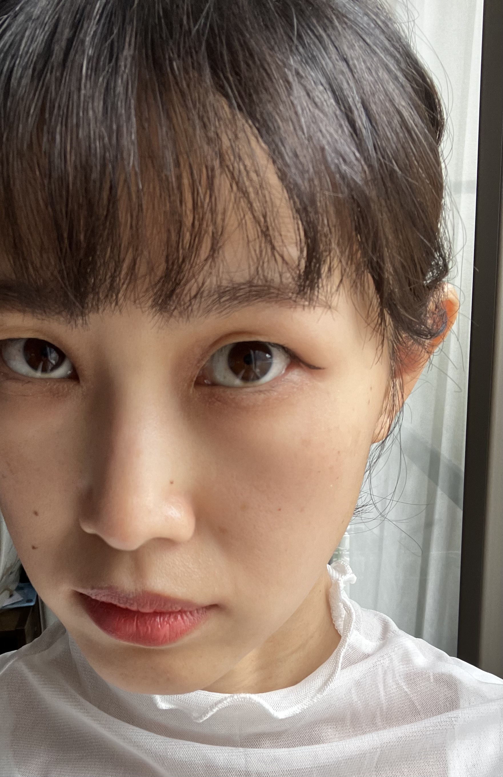 ラスターガラス リップスティック シー シアー(※既存色リニューアル)/M・A・C/口紅を使ったクチコミ（3枚目）