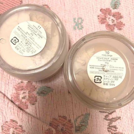 AQ MW フェイスパウダー/DECORTÉ/ルースパウダーを使ったクチコミ(2枚目)