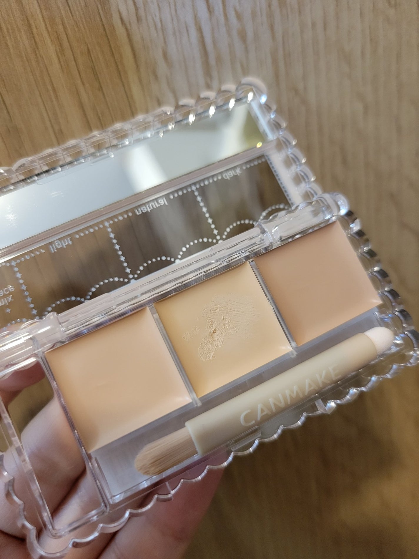 カラーミキシングコンシーラー/キャンメイク/パレットコンシーラーを使ったクチコミ(2枚目)