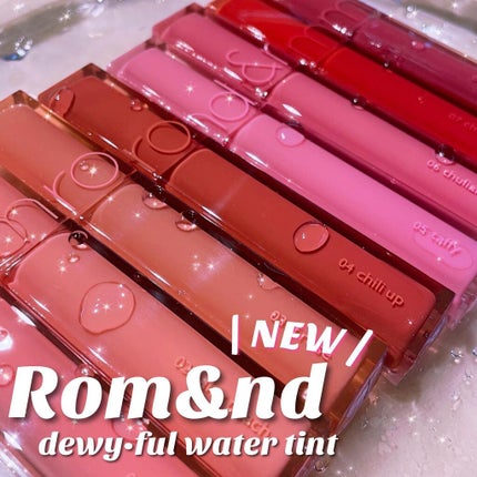 デュイフルウォーターティント/rom&nd/リップティントを使ったクチコミ(1枚目)