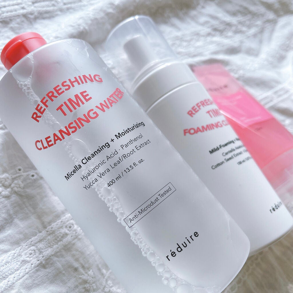 リフレッシング タイム クレンジング ウォーター/reduire /クレンジングウォーターを使ったクチコミ(1枚目)
