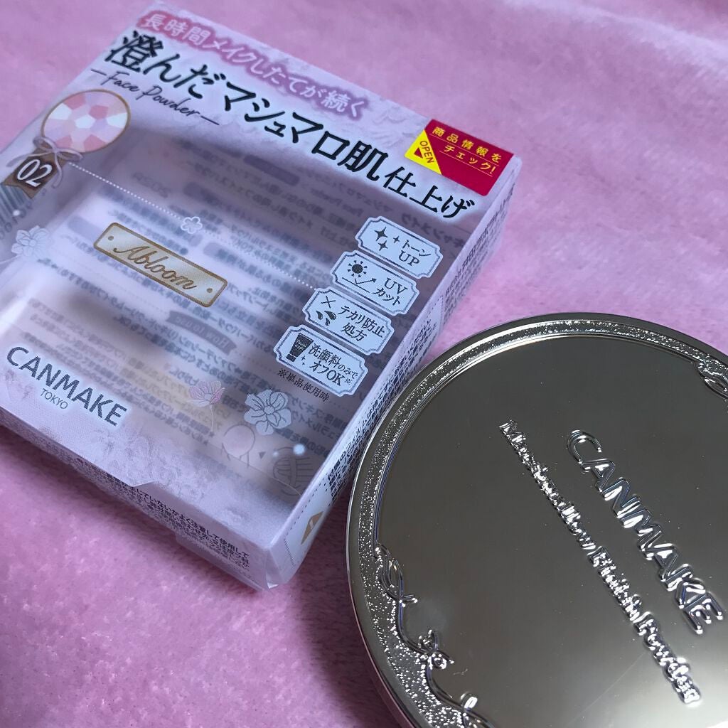 マシュマロフィニッシュパウダー ~Abloom~/キャンメイク/プレストパウダーを使ったクチコミ(3枚目)