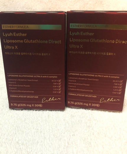 ヨエスターGLTダイレクトウルトラX/ESTHER FORMULA/美容サプリメントを使ったクチコミ(3枚目)