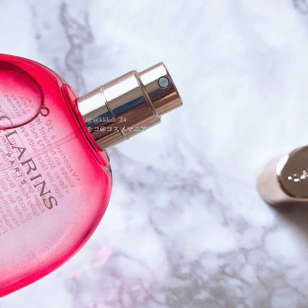 フィックス メイクアップ/CLARINS/ミスト状化粧水を使ったクチコミ（3枚目）