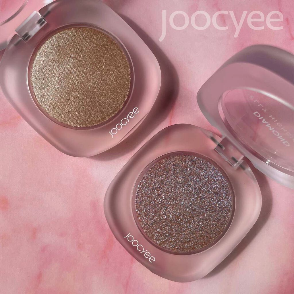 ダイヤモンドシェルハイライト 03 サンキス/Joocyee/パウダーハイライトを使ったクチコミ（3枚目）