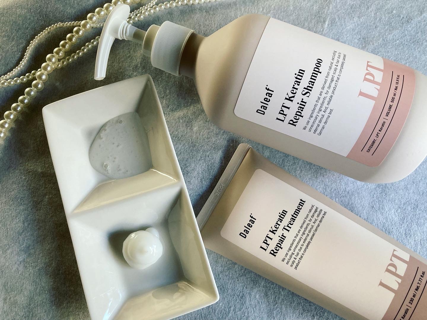 LPTケラチンリペア ノーウォッシュトリートメント/Daleaf/アウトバストリートメントを使ったクチコミ（2枚目）