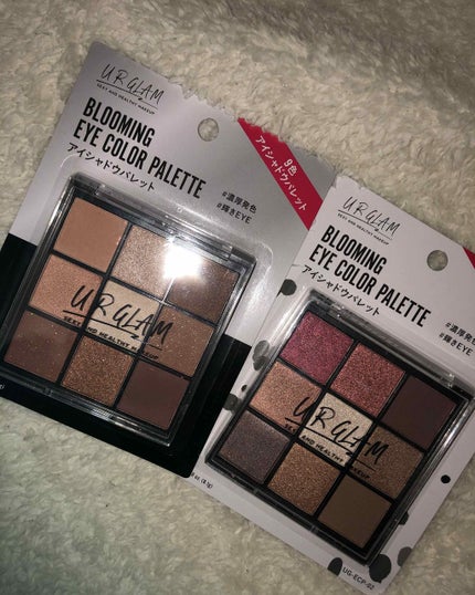 UR GLAM BLOOMING EYE COLOR PALETTE/U R GLAM/アイシャドウパレットを使ったクチコミ(1枚目)