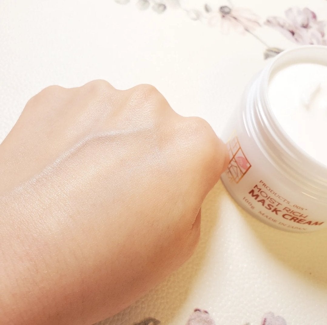モイストリッチマスククリーム /世田谷コスメ/化粧下地を使ったクチコミ(5枚目)