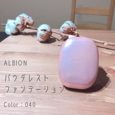 アルビオン パウダレスト/ALBION/パウダーファンデーションを使ったクチコミ（1枚目）