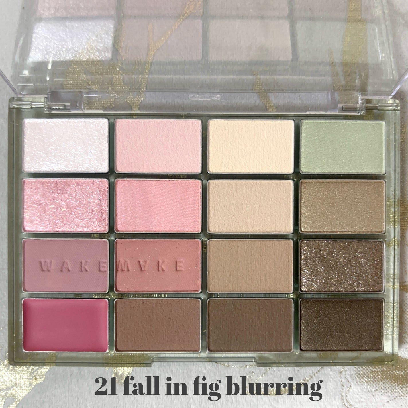 ソフトブラーリングアイパレット/wakemake/アイシャドウパレットを使ったクチコミ(2枚目)