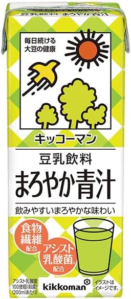 豆乳飲料 まろやか青汁 200ml