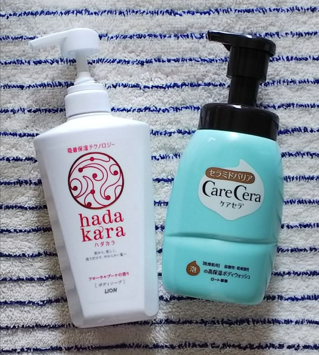 泡の高保湿ボディウォッシュ/ケアセラ/ボディソープを使ったクチコミ(1枚目)