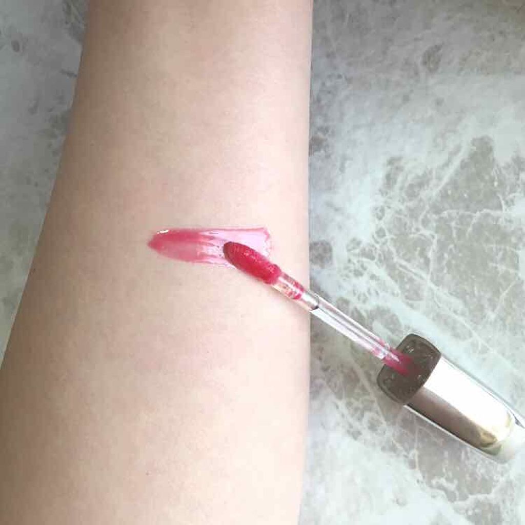 ジェルグロスリップ/CEZANNE/リップグロスを使ったクチコミ(2枚目)