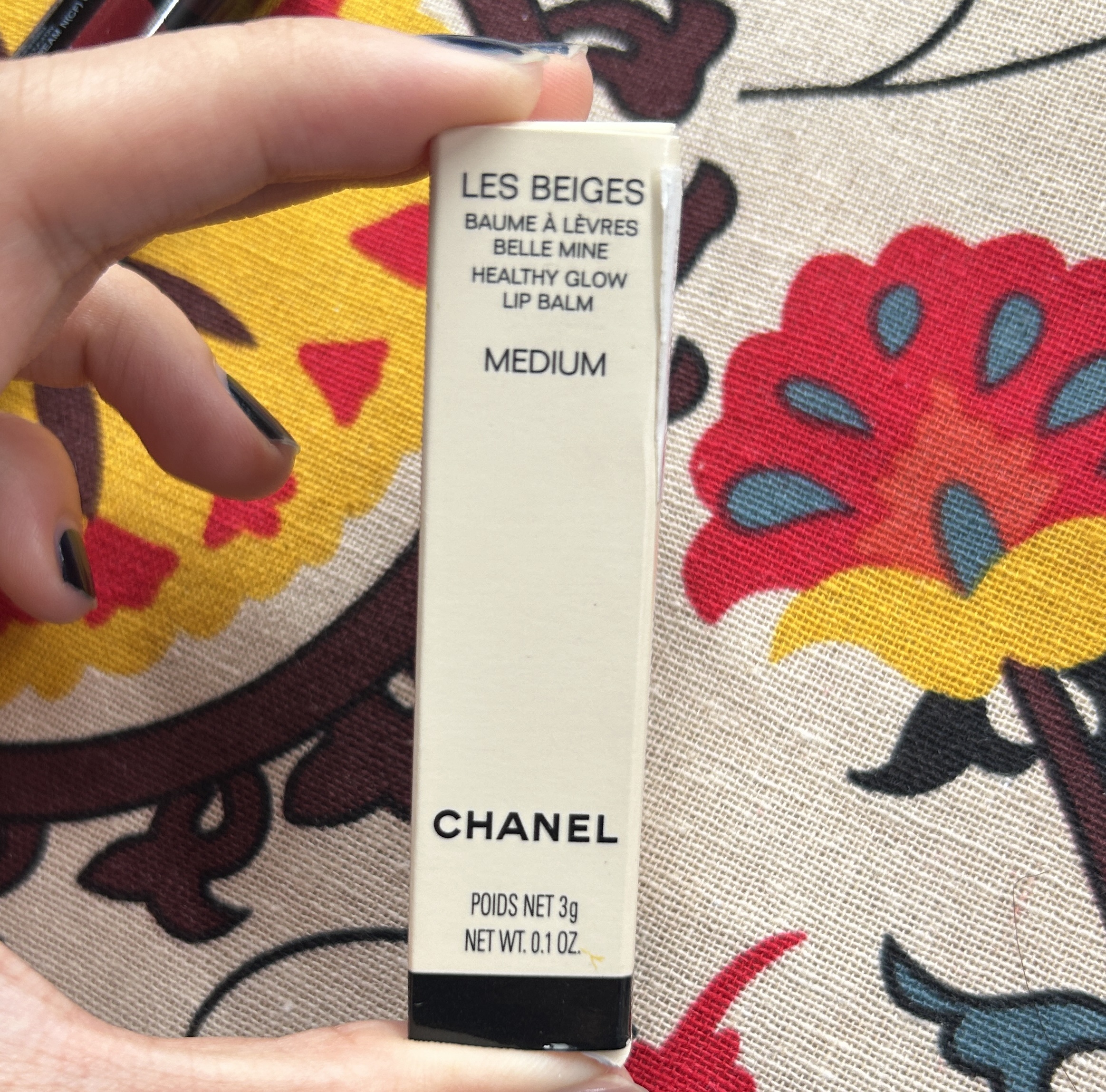 レ ベージュ ボーム ア レーヴル ミディアム/CHANEL/口紅を使ったクチコミ（2枚目）