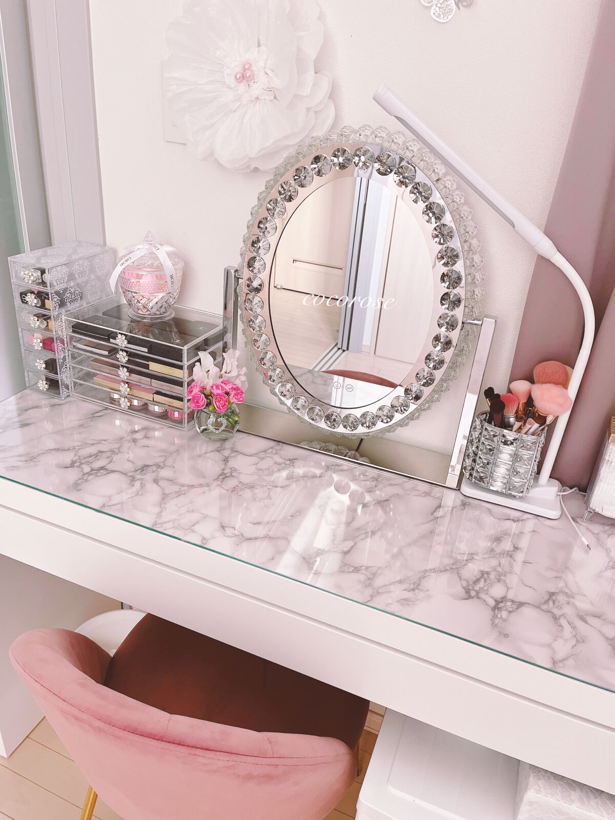 重なるアクリルケース・横型5段/無印良品/その他化粧小物を使ったクチコミ(1枚目)