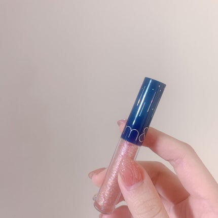 リキッド グリッター シャドウ/rom&nd/グリッターを使ったクチコミ(2枚目)