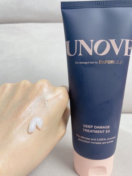 ディープダメージトリートメントEX/UNOVE/洗い流すヘアトリートメントを使ったクチコミ(2枚目)